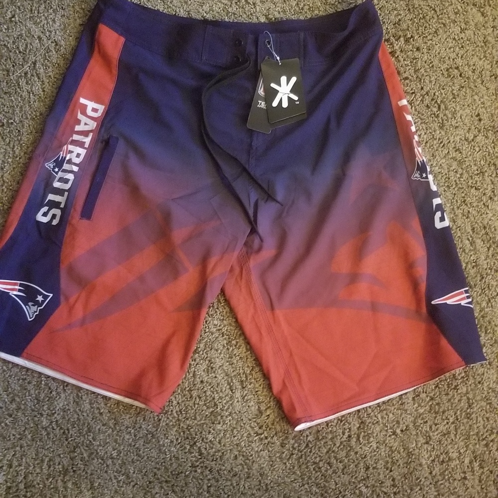 mens patriots board shorts